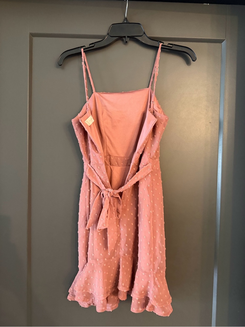 Women’s Alterd State Dusty Rose Sundress with Ruffle Hem size XS - Picture 6 of 7